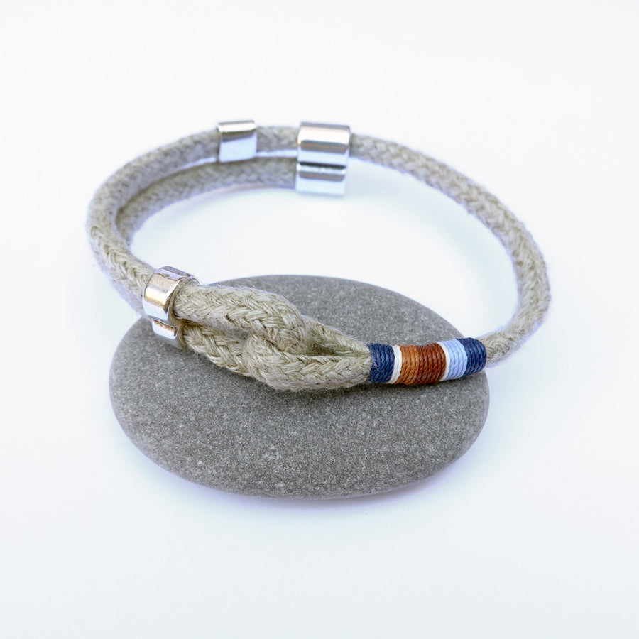 Adjustable Hemp Rope Bracelet for Men · ARTHUS Sky & Earth