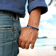 Men’s Leather & Wool Double Wrap Bracelet · Artisan Jewelry · MAGELLAN Mediterranean